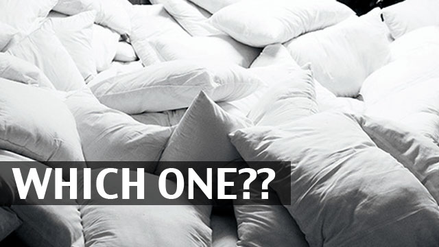 How To Find The Right Pillow For You