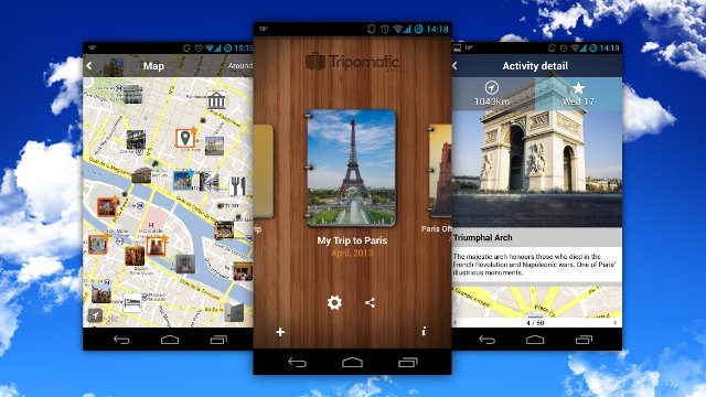 Tripomatic Tracks Your Holiday Itinerary With Photos And Maps