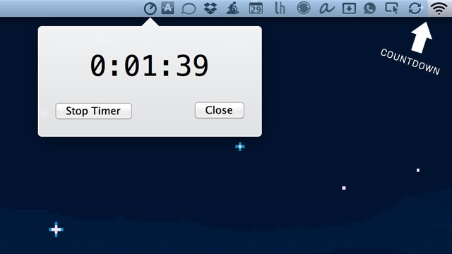 Timebar Turns Your Mac’s Menubar Into A Timer