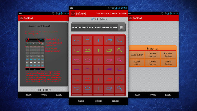 SoftKeyZ Customises Your Android Software Navigation Buttons