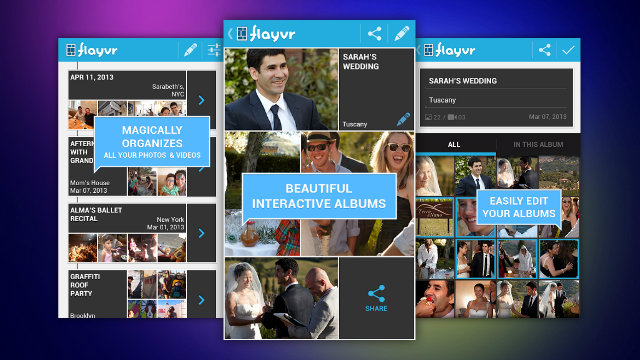 Flayvr Automatically Sorts Your Photos And Videos Into Event Albums
