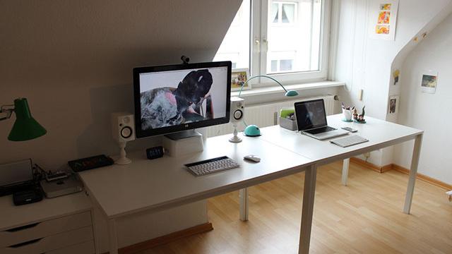 The Classic White Workspace