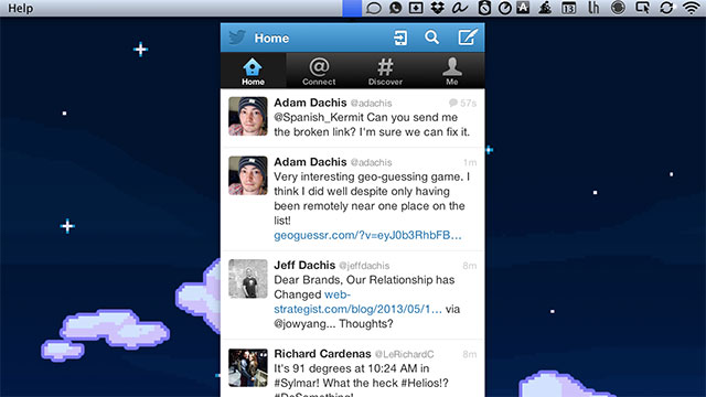 BirdDrop Puts Twitter In Your Mac Menubar