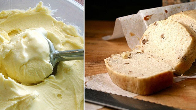 Turn Ice Cream Into A Loaf Of Sweet Bread