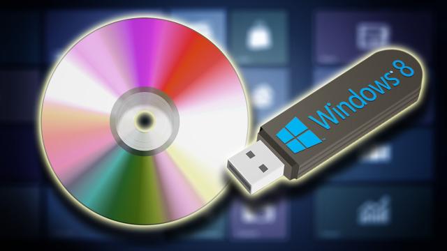 How To Create A Windows 8 Installation DVD Or USB Stick