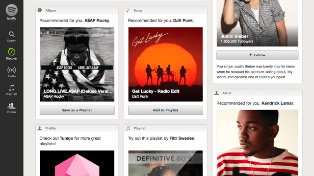 Spotify Discover Guides You To New Music Based On People You Follow
