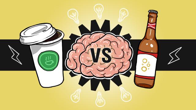 Why You Should Drink Beer For Big Ideas, Coffee To Get Them Done