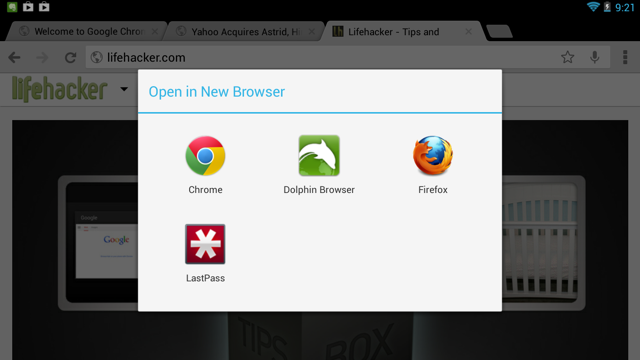 Flashify Sends Websites Between Android Browsers
