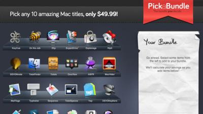 Pick A Bundle Offers 10 Mac Apps Of Your Choice For $50