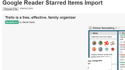 Read Your Exported Google Reader Items With This Web App