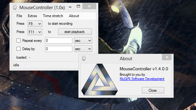 MouseController Records And Automates Mouse Actions