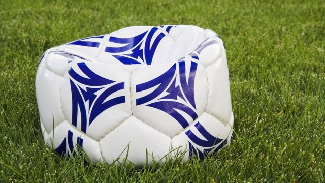 Inflate Flat Sports Balls With Compressed Air Cans