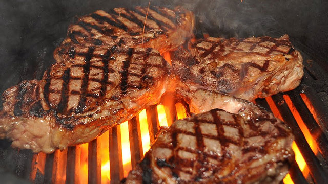 Flip Steaks Multiple Times For Faster, More Even Cooking