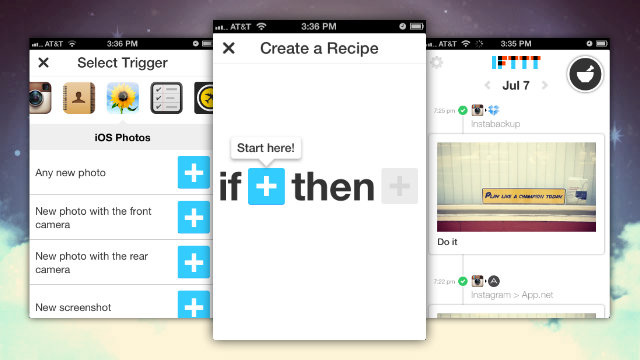 IFTTT For iPhone Brings Custom Recipes To iOS