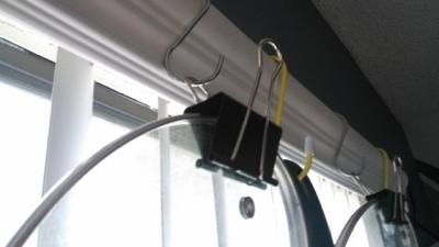 Hang Saucepan Lids With S-Hooks And Binder Clips