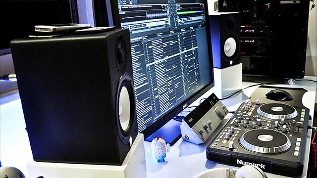 The Futuristic Audio-Mixing Workspace