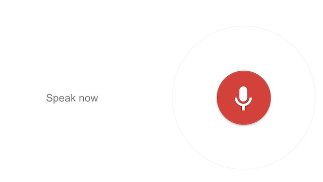 Launch Google Voice Search With A Keyboard Shortcut