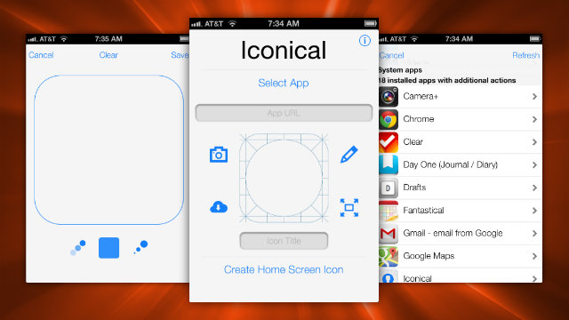 Iconical Changes Icons On Your iOS Homescreen, No Jailbreak Required