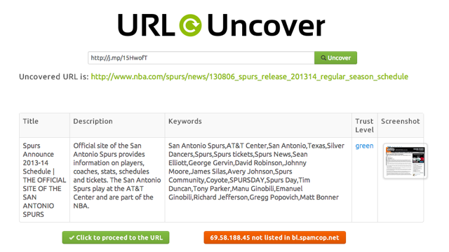 URL Uncover Scans And Explains Shortened Links For Safer Browsing