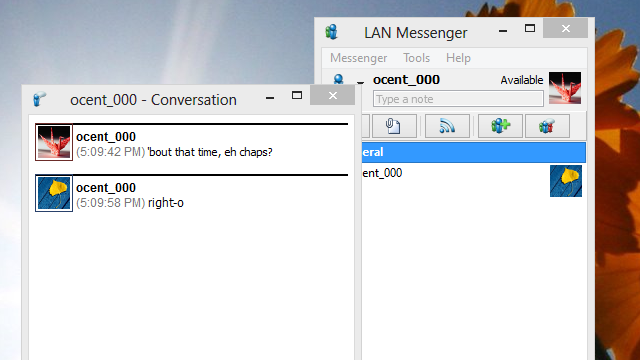 LAN Messenger Sends IMs Over A Local Network Sans Internet Connection