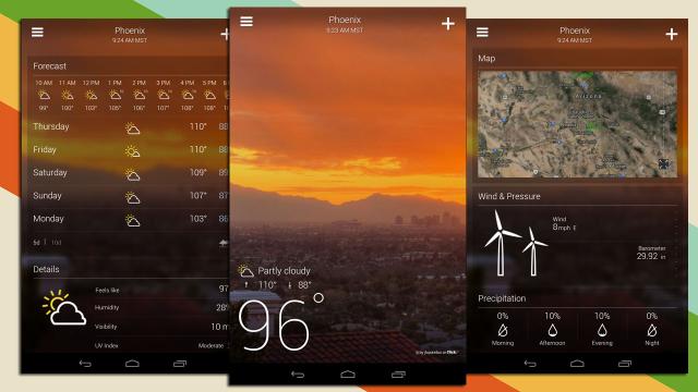 Yahoo Weather Finally Brings Its New, Beautiful Interface To Android