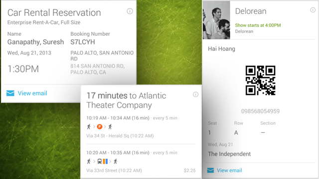 Google Now Adds New Cards For Commuting And Reminders