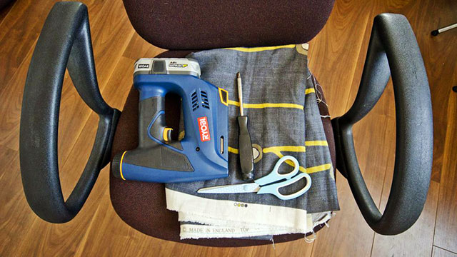 Re-Upholster Your Office Chairs With A Few Simple Tools