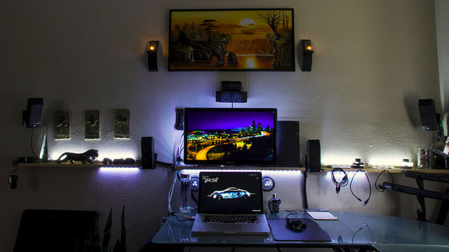 The Ambient LED Workspace