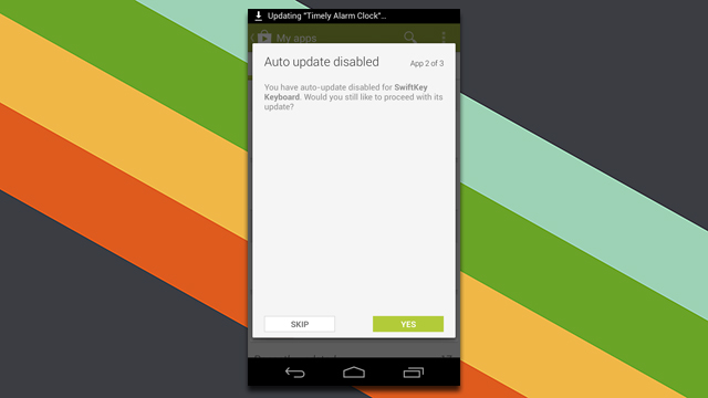 Google’s Newest Play Store Confirms Manual Updates When Updating All