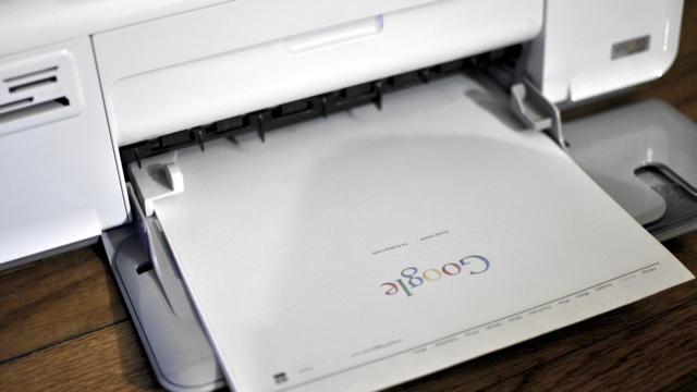 Test Your Printer With The Google Homepage