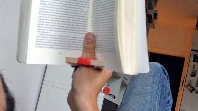 Make A Reading Ring To Keep Any Book Open With Ease