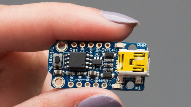 The Adafruit Trinket Is A Tiny, Versatile Microcontroller