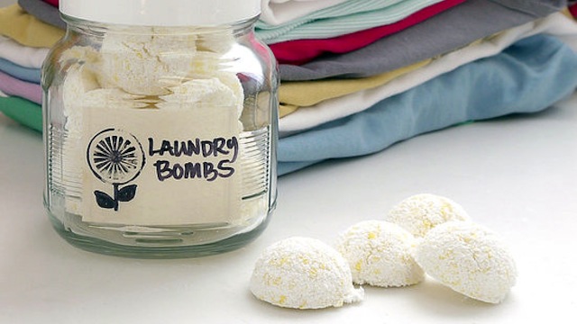 Make Your Own Dissolving Laundry Detergent Tablets