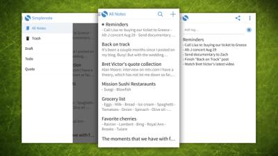 SimpleNote Comes To Android, Offers Fast, Syncing Text Notes On The Go