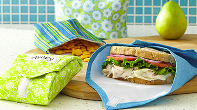 DIY Sandwich Wraps And Snack Bags Save Money And The Environment