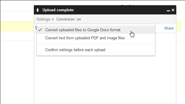 Convert Files To Google Docs Format To Save Space On Google Drive