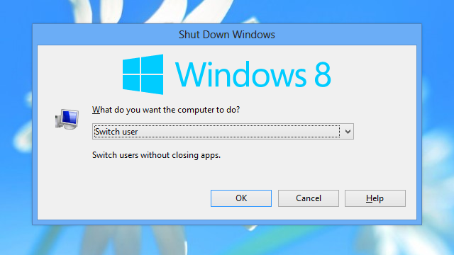Shut Down Windows 8 With A Keyboard Shortcut