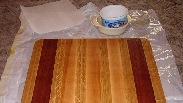 Maintain A Wooden Chopping Board With Five Minutes Of Work A Month