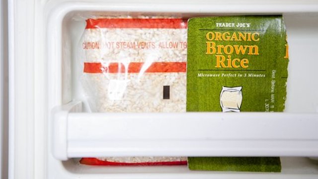 Fit More Food In A Tiny Refrigerator By Removing The Packaging