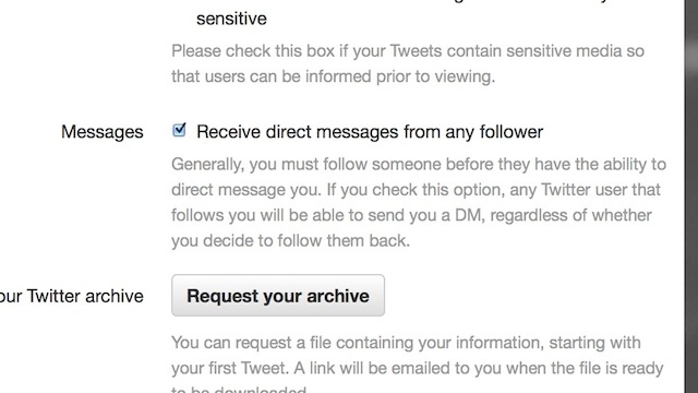 Twitter Lets Any User Send You Direct Messages (If You Enable It)
