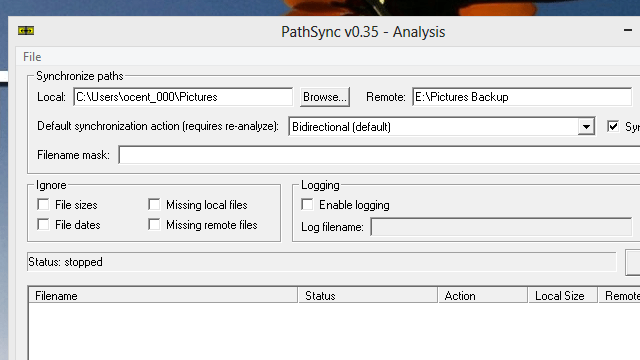 PathSync Compares And Syncs Files In Specific Remote Or Local Folders