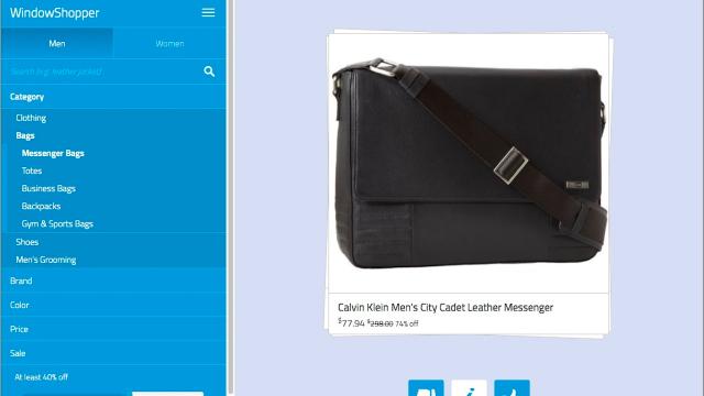 WindowShopper Makes Browsing For Deals On Clothes And Accessories Fun