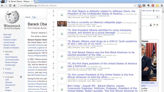 Find Interesting Bits Of Any Web Page With Reddit’s Hive Mind