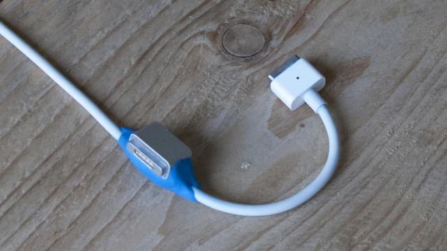 Keep Adaptors Attached To Their Cable With Sugru