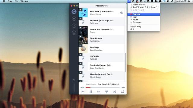 Plug Is A Tiny, Good-Looking Hype Machine Player For Mac