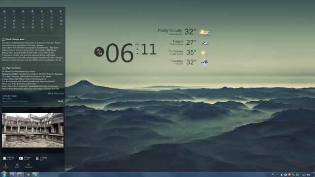 The Misty Windows Desktop