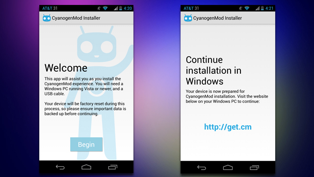 CyanogenMod Installer Guides You Through Installing CM On Your Phone