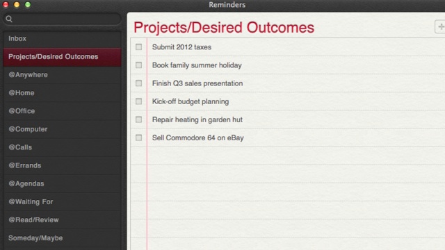 Turn Apple’s Reminders Into A Quality GTD App