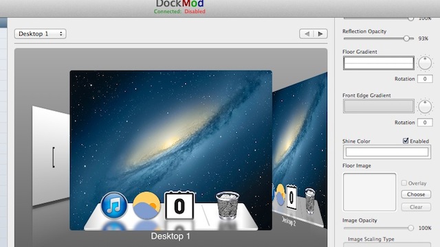 DockMod Customises The Colour And Look Of Your Mac’s Dock