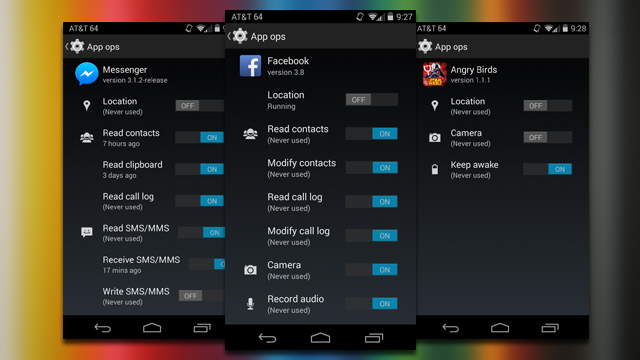 App Ops Brings Individual App Permission Management Back To KitKat